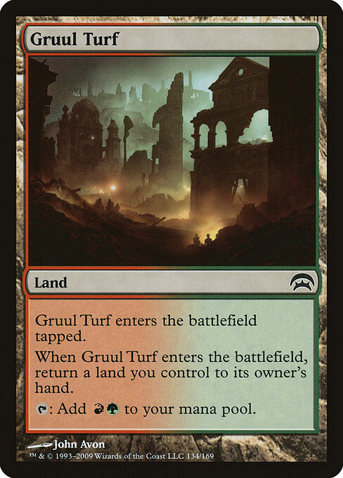 Gruul Turf — Planechase #134, art by John Avon