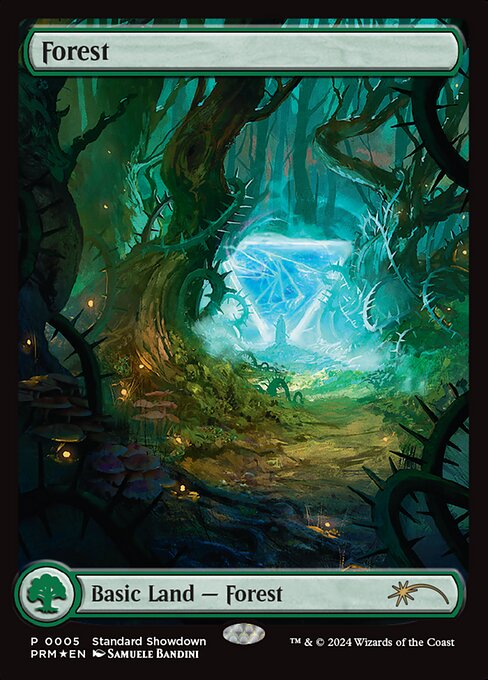 Forest — MKM Standard Showdown #5, art by Samuele Bandini