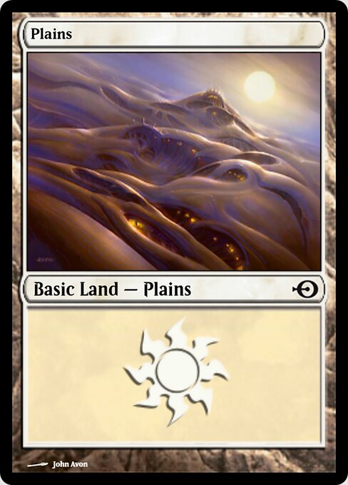 Plains — Magic Online Promos #40066, art by John Avon