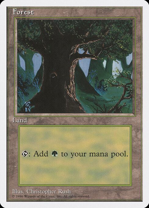 Forest — Introductory Two-Player Set #67, art by Christopher Rush