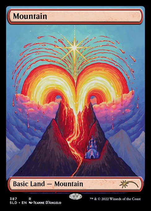 Mountain — Secret Lair Drop #387, art by Jeanne D'Angelo