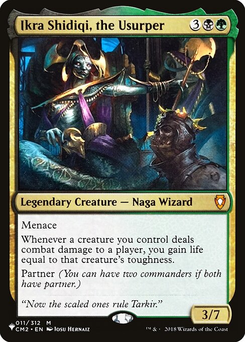 Ikra Shidiqi, the Usurper — The List #CM2-11, art by Josu Hernaiz