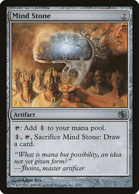 Mind Stone — Duel Decks: Jace vs. Chandra #22, art by Adam Rex