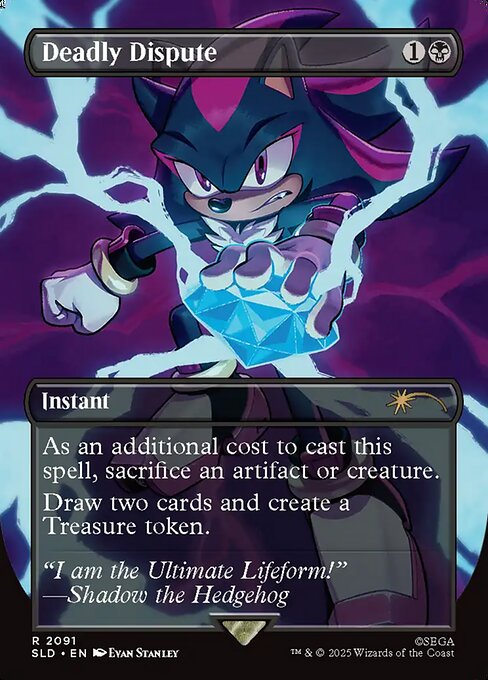 Deadly Dispute — Secret Lair Drop #2091, art by Evan Stanley