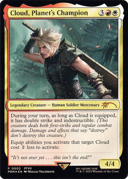 Cloud, Planet's Champion