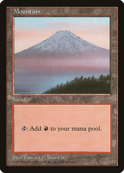 Mountain — Asia Pacific Land Program #13, art by Edward P. Beard, Jr.
