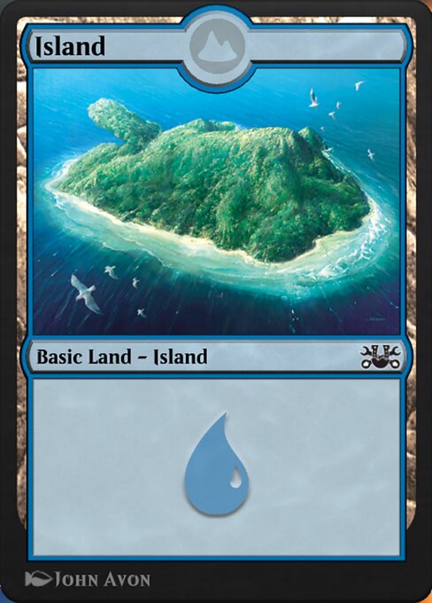 Island — MTG Arena Promos #227, art by John Avon