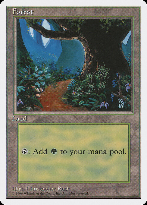 Forest — Introductory Two-Player Set #66, art by Christopher Rush