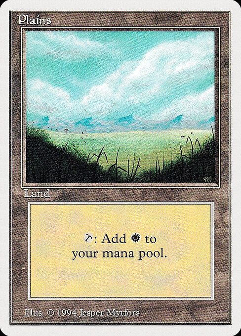 Plains — Summer Magic / Edgar #292, art by Jesper Myrfors