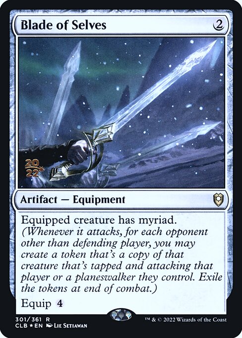 Blade of Selves — Battle for Baldur's Gate Promos #301s, art by Lie Setiawan