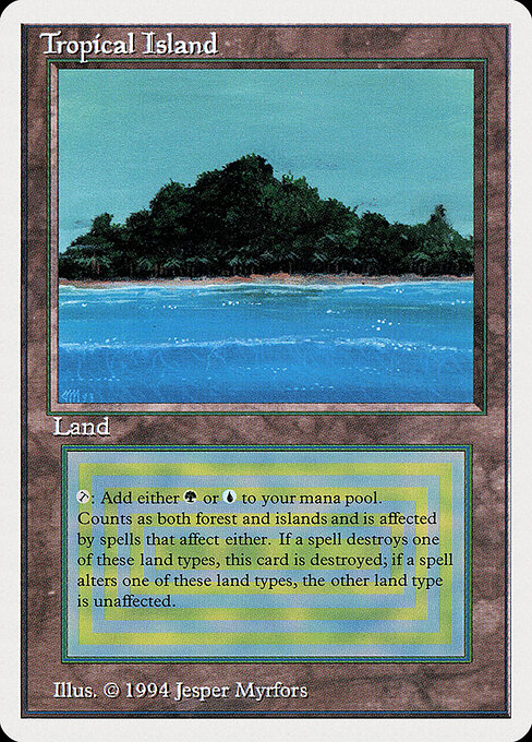 Tropical Island — Summer Magic / Edgar #288, art by Jesper Myrfors