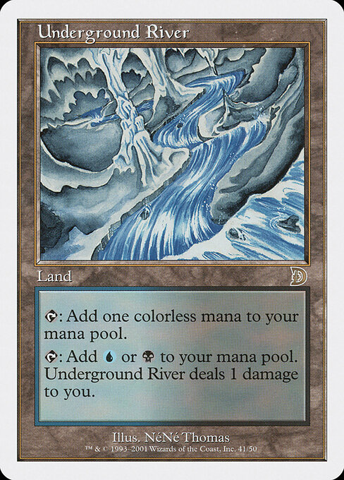 Underground River — Deckmasters #41, art by NéNé Thomas