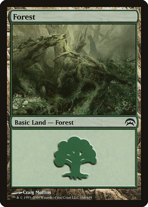 Forest — Planechase #166, art by Craig Mullins