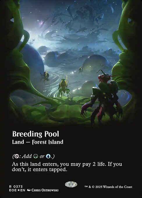 Breeding Pool — Edge of Eternities #373, art by Chris Ostrowski