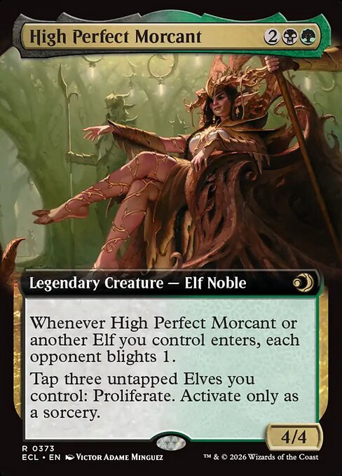 High Perfect Morcant — Lorwyn Eclipsed #373, art by Victor Adame Minguez