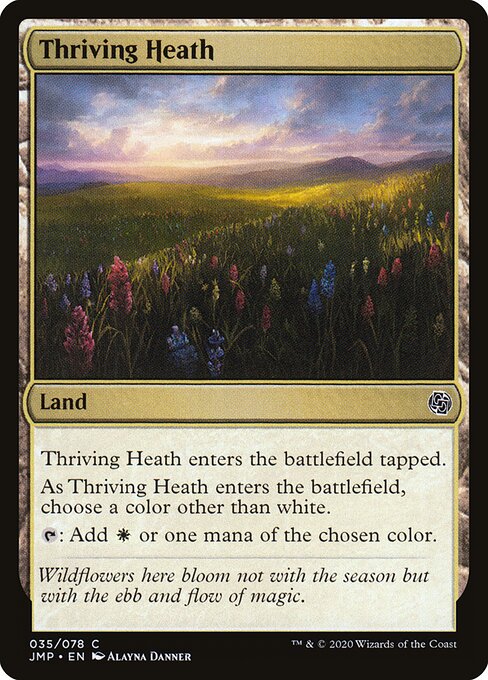 Thriving Heath — Jumpstart #35, art by Alayna Danner