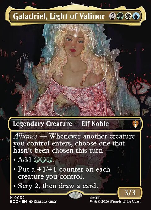 Galadriel, Light of Valinor — The Hobbit Eternal #32, art by Rebecca Guay