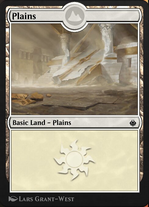 Plains — Amonkhet Remastered #323, art by Lars Grant-West